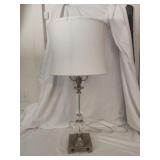 Large metal lamp