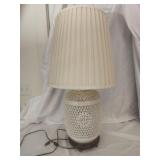 Oriental ginger jar converted lamp