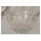 Beautiful crystal bowl
