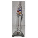Glass Galileo thermometer