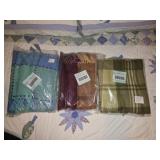 Lot of 3 Misc Throw Blankets
