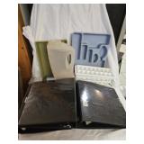 Estate lot of folders and trays