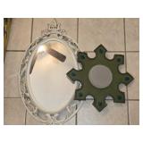 Lot of 2 Decorative Mirrors