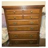 5 Drawer Brown Chest Of Drawers