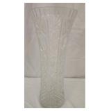 Tall glass vase