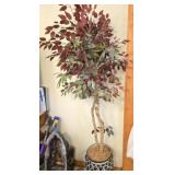 Large 7 ft tall Heavy Ceramic Faux Tree