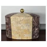 Heavy Cedar Lined Decorative Box with Lid