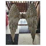 Metal angel wings