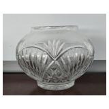 Large Heavy Crystal Bowl
