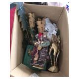 Estate lot of Christmas decor
