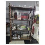 Decorative Brown Shelving Cabinet