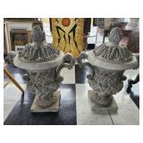 Pair of heavy decor