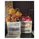 Estate lot of Christmas decor