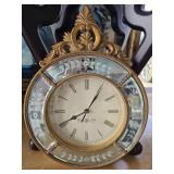 Decorative mirror wall clock