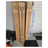 2 and half boxes of yard tool poles