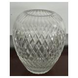 Heavy Decorative Crystal Vase