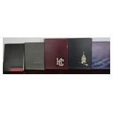 Lot of 5 Vintage Huntington College Yearbooks