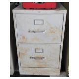 Small 2 Drawer Metal Filing Cabinet