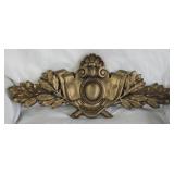 Gold color wall decor