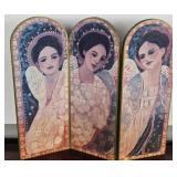 Barbara Gallagher Mini Tri Fold Decor