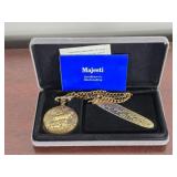Majesti Pocket Watch & Knife