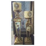 Pair of Decorative Candle holders