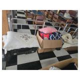 Large estate lot of bedding and more