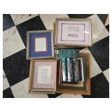 Estate lot of pictures frames and more