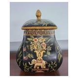 Home Goods Decorative Ceramic Jar with Lid