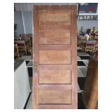 Wood door
