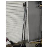 Pair of vehicle rails