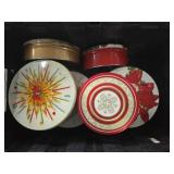 Estate lot of tins