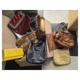 Estate lot of purses