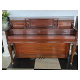 Beautiful Mahogany Brass Tip Feet Piano