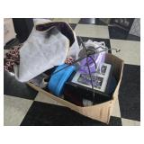 Box lot of decor and more