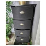 Roll Around Fabricated 4 Drawer Storage