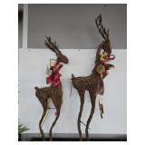 Pair of deer decor