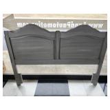 Wooden gray head board size in photos