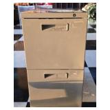 Metal 2 Drawer Filing Cabinet