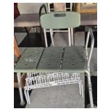 Plastic Handicap Seat & Shoe Rack