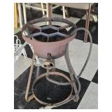 Metal Fryer Stand