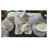 22 pieces of small tea set