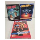 Lot of 3 Vintage Star Trek Adventure Games