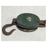 Vintage Green Pulley