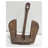 Heavy Cast Iron Small Boat Anchor