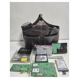 VERY HEAVY Case of Misc Hard Drives