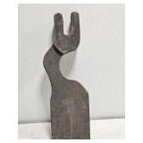 Antique Wooden Mold From a Selma Foundry