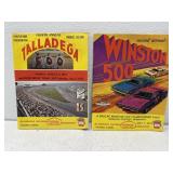 1972 Talladega Alabama Race Souvenir Programs