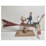 Wooden Decorative Wind Mill Whirligig