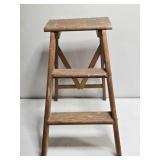 Wooden Foldable Step Ladder